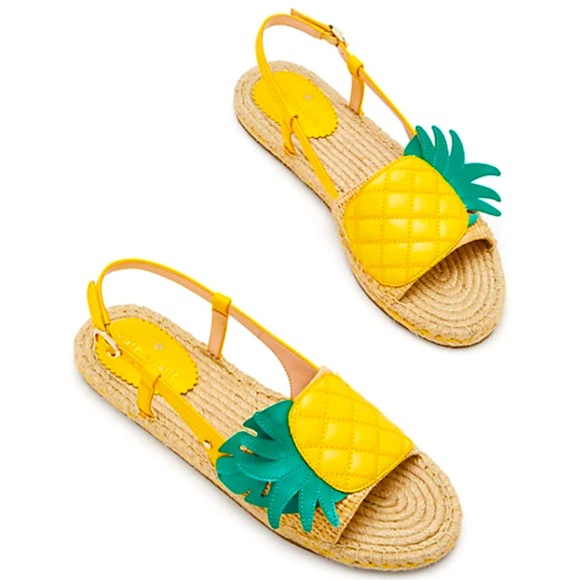 kate spade | Shoes | Kate Spade Pineapple Sandals | Poshmark